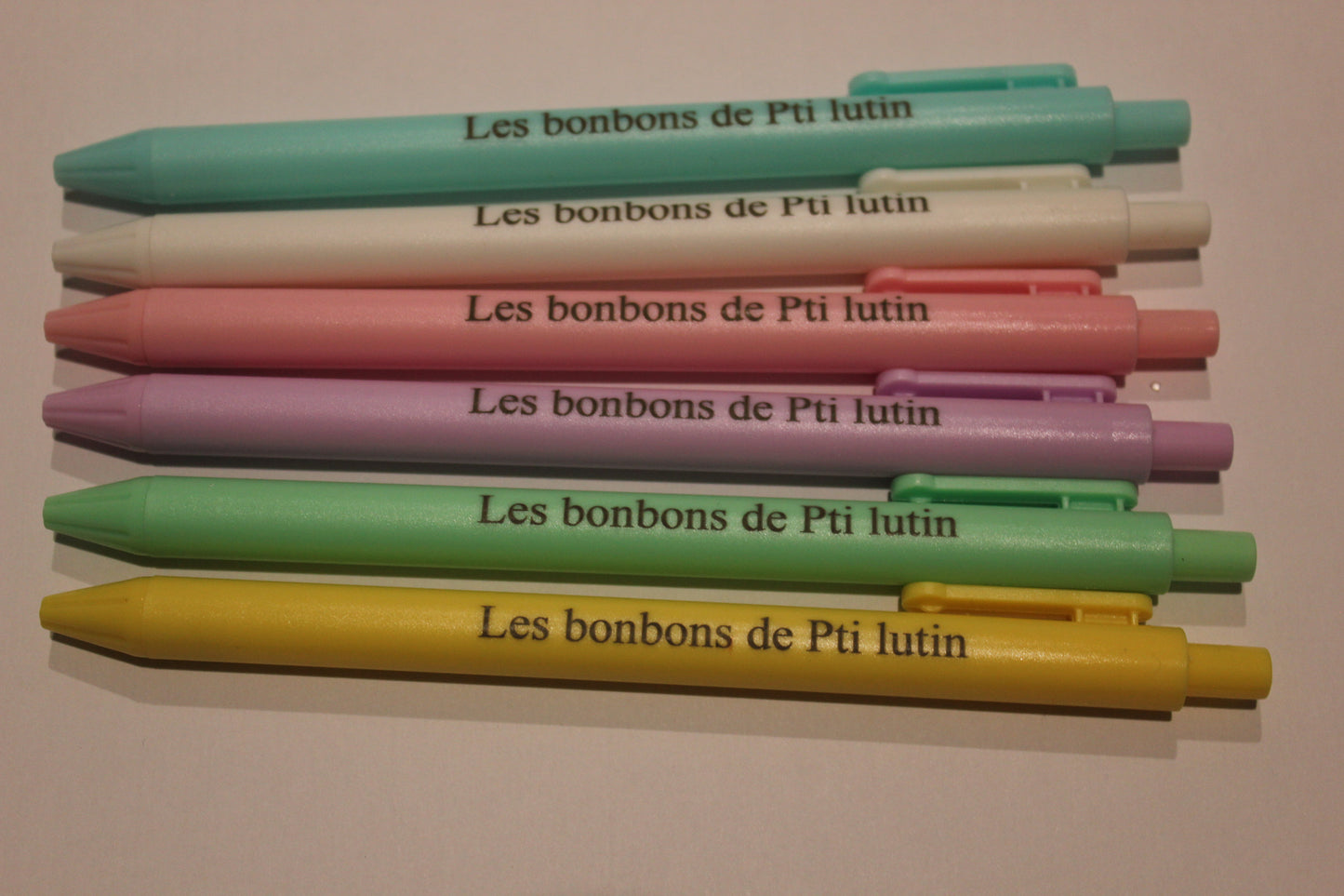 Stylo "Les bonbons de Pti lutin"