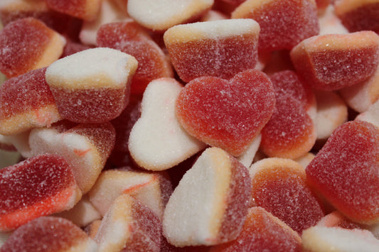 Bonbons Fini Coeur Pêche Fourré / Sans Gluten / Nouveauté (100g)
