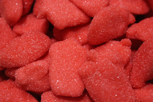 Bonbons DulcePlus Fraise Fouettée sucrée Sans Gluten / Halal / Nouveauté (100g)
