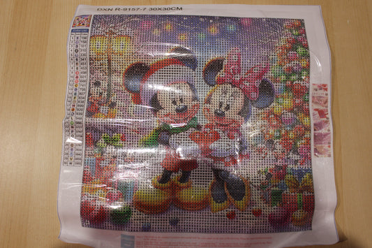 Diamond painting Mickey et Minnie