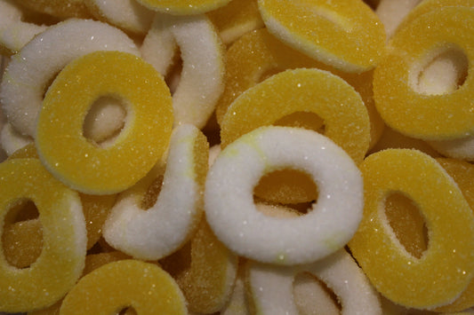 Bonbons DulcePlus Anneau Banane Sans Gluten / Halal (100g) / Nouveauté