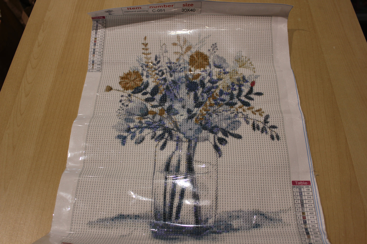 Diamond painting Bouquet de fleurs