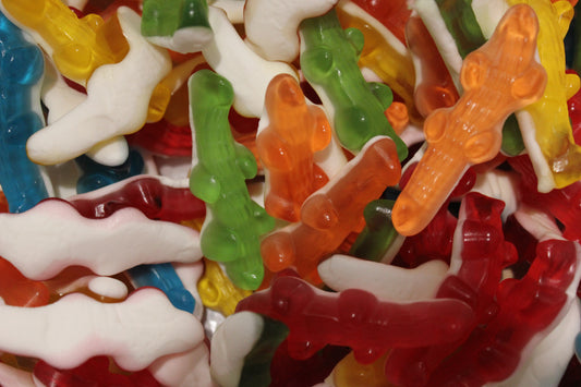Bonbons Haribo Croco lisses (100g)