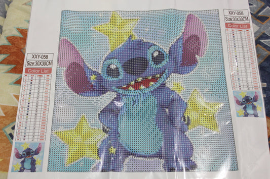 Diamond painting Stitch