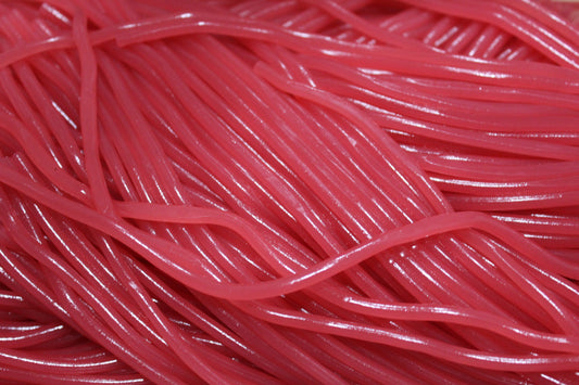 Bonbons Lassos ou Spaghetti Goût Fraise (10 pièces) / Nouveauté