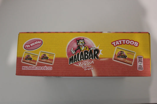 Malabar Bigoût Citron/Fraise (7 pièces)