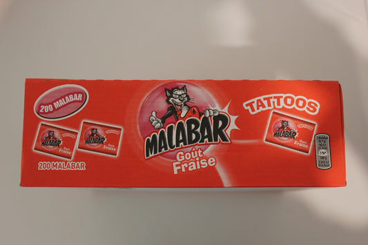 Malabar à la Fraise (7 pièces)