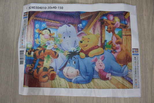 Diamond painting Winnie et ses amis