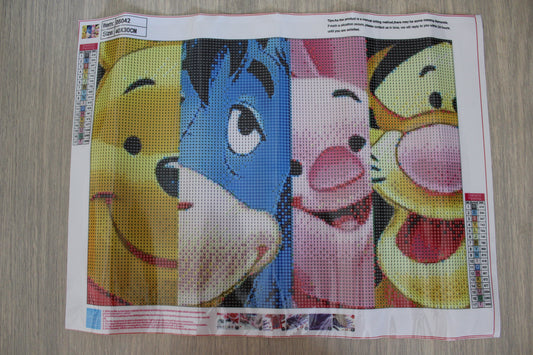 Diamond painting Winnie et ses amis