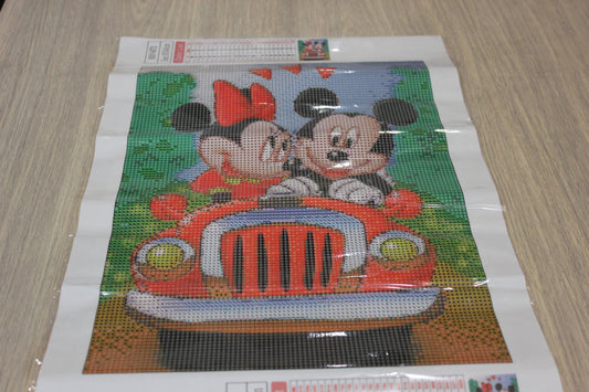 Diamond painting Mickey et Minnie